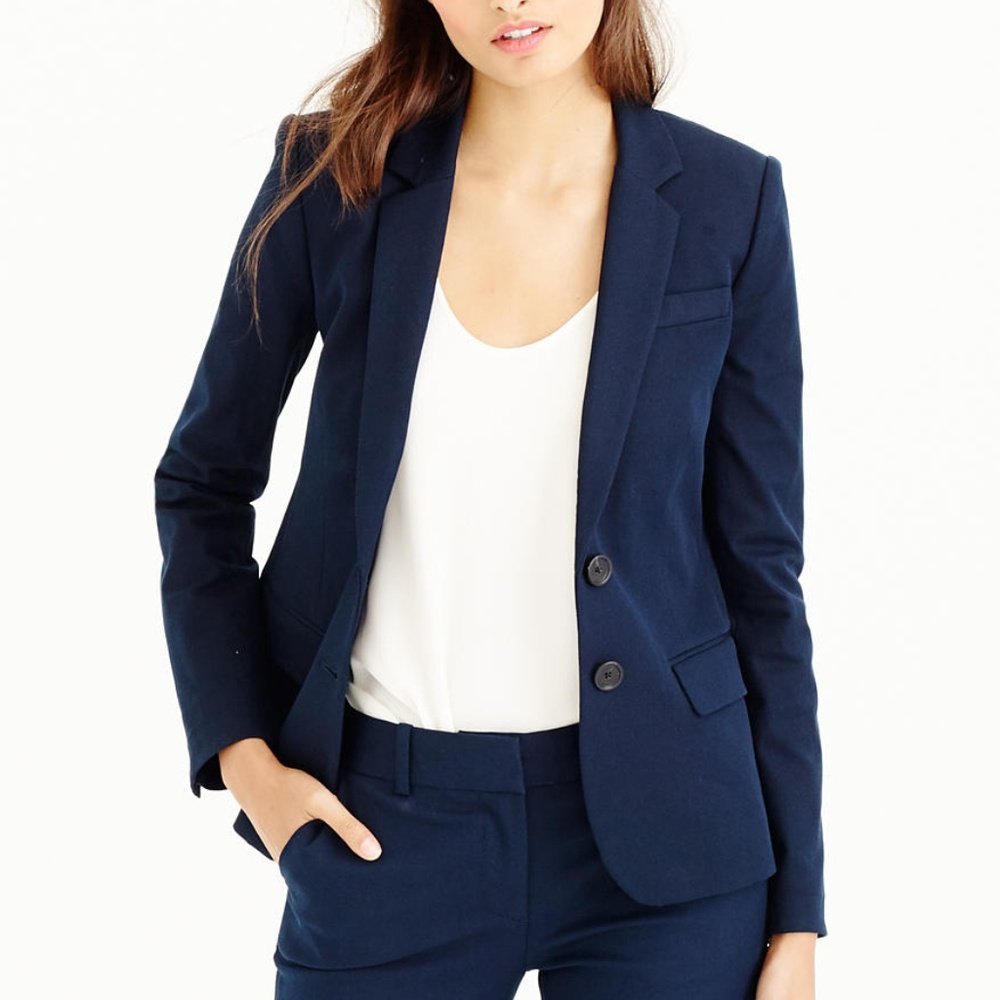 Navy J.Crew Thompson Blazer